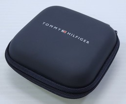 D) Tommy Hilfiger Blue Jewelry Earring Ear Pod Carry Travel Case - $182.00 MXN