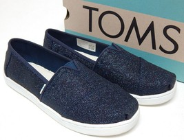 TOMS Alpargata Size US 1.5 M (Y) EU 33 Little Boys Girls Loafer Midnight... - £16.84 GBP