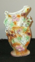 Hand Painted Betson Majolica Pitcher Centerpiece - £16.73 GBP