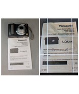 Panasonic Lumix DMC-LZ10 10MP Numérique Caméra Noire Aa Batterie Manuel ... - $841.59 MXN