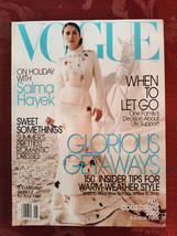 Rare VOGUE Magazine June 2005 Salma Hayek Jane Mayle India Hicks - £14.11 GBP