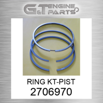 2706970 Ring KT-PIST Fits Caterpillar (New Aftermarket) - £12.82 GBP