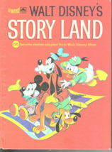 Golden Book Walt Disneys Story Land Hardcover 1962 - £13.91 GBP