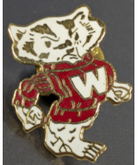 Vintage University of Wisconsin Badgers Mascot Bucky in a Jersey Sweater... - $11.87