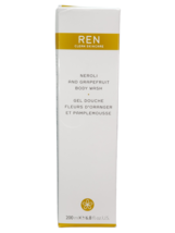 REN Clean Skincare Neroli &amp; Grapefruit Body Wash 6.8 oz NEW - £13.60 GBP