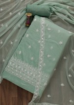 Unstitched Salwar Suit Fabric Premium Quality Material for Custom Tailoring - £67.41 GBP