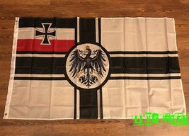 IMPERIAL GERMANY BATTLE FLAG ww1 german navy outlaw biker clubhouse man ... - £11.55 GBP