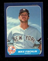 1986 Fleer Update #U-40 Mike Fischlin Nmmt Yankees *X90987 - £1.45 GBP