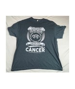 “I am a Cancer” Tshirt Womens Extra Large Gray Short Sleeve Pullover Gra... - $17.60