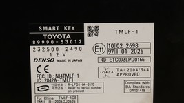 06 Lexus IS250 Smart Key Control Module Computer 89990-53012 & Fob image 2