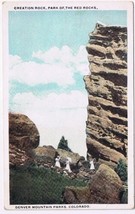 Postcard Creation Rock Park Of Red Rocks Denver Mountain Parks Colorado - £2.84 GBP