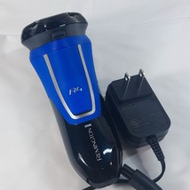 Remington Wet/Dry Cordless Rotary Shaver R10A R4 blue black w/ charger P... - $30.00
