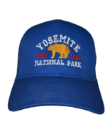 Yosemite National Park Cap Hat OTTO Snapback Mesh Back Blue   - $13.30