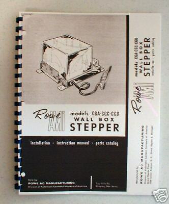 AMI  Wall Box Stepper Manual  Models CGA-CGC-CGD - $22.77