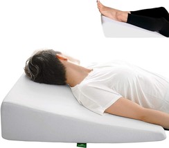 Cushy Form Bed Wedge Pillow for Sleeping Memory Foam 7.5 inch ~NEW~ - £43.80 GBP