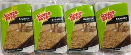 4 Pack Scotch-Brite Granite Cleaning Pad  Cleans &amp; Shines - £15.76 GBP