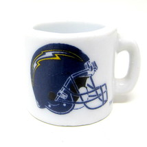 San Diego Chargers Miniature Cup NFL Football 1&quot; Ceramic Mug Ornament US... - £7.75 GBP