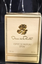 Oscar De La Renta Esprit De Parfum Perfume Spray Vintage Woman 1oz 30ml Sealed - £78.85 GBP