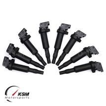 8 x Ignition Coil Pack OEM Updated W/ Connector Boot For BMW series 5 6 ... - £136.92 GBP
