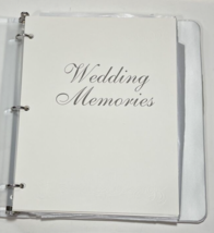 Ivory Guest Book Wedding  Reception Memories Romantic Ivy Lane Design - £46.88 GBP
