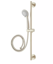 New Brushed Nickel Donovan Slide Bar with Traditional Hand Shower by Sig... - £106.15 GBP