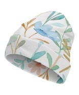 Mondxflaur Colored Floral Winter Beanie Hats Warm Men Women Knit Caps fo... - $26.59 CAD