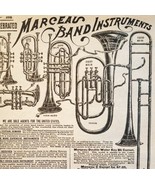 1900 Marceau Instruments Cornets Advertisement Victorian Sears Roebuck 5... - $20.98