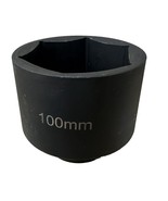 1&quot; Dr.  6pt 100mm Metric Jumbo Shallow Impact Socket Cr-MO For Heavy Mac... - €48,36 EUR