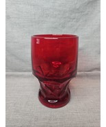 Red Honeycomb Tumbler Thick Glass, 5&#39;&#39; Tall 12 Fl Oz - $181.79 MXN