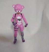 Fortnite Cuddle Team Leader 4 Inch Action Figure Pink Bear Jazwares Epic Games - £4.55 GBP
