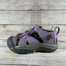 KEEN Sandals Kids Girls Size 8 Newport H2 Purple Waterproof Hiking Sport  - £13.39 GBP