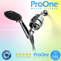 Proone Chrome plus Handheld Shower Head Filter - £81.53 GBP