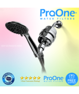 Proone Chrome plus Handheld Shower Head Filter - £81.70 GBP