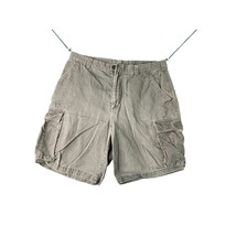 Northcrest Mens Size 36 Green Cargo Shorts 9 in inseam - $10.88