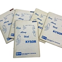 5 Sing Along With Kysor Songbook Kysor Industrial Corp. 300 Song Lyrics Vintage - £10.97 GBP