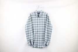 Vintage Ralph Lauren Mens Small Classic Fit Flannel Collared Button Shirt Plaid - £31.07 GBP