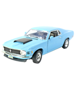 1970 FORD MUSTANG BOSS 429 MODEL CAR DIE-CAST 1:18 SCALE | BLUE - $1,002.10 MXN