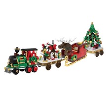 Winter Village Christmas Holiday Train Candy House Christmas Tree Buildi... - $48.99