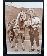 Vintage Roy Rodgers and Trigger Western Movie Postcard Ludlow Publicity ... - €15,19 EUR