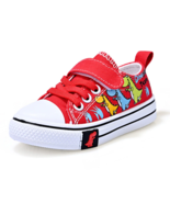 Dinosaurs Kids Canvas Sneakers Comfort Breathable Toddlers Sports Shoes ... - £16.72 GBP