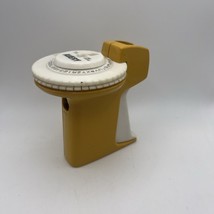 Vintage Avery 1970’s Harvest Gold Yellow Plastic Rotex 3/8” Label Maker - Works - £11.09 GBP