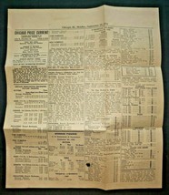 1952  Chicago Aberdeen Press Stock Market Prices Newspaper Page S19 - £10.21 GBP