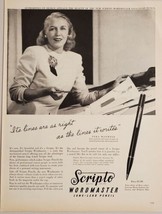 1946 Print Ad Scripto Wordmaster Long-Lead Mechanical Pencils Atlanta,Georgia - £12.00 GBP