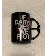 The Walking Dead &quot;If Daryl Dies We Riot&quot; Crossbow Coffee Mug - $18.49