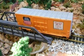HO Scale: Bachmann Union Auto Rail Box Car #518125; Vintage Model Railroad Train - £9.39 GBP