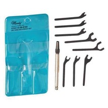 Moody Tool 58-0143 Open End Wrench Set,9Pc,4In,Sae - $26.99
