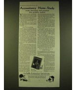 1933 LaSalle Extension University Ad - Accountancy Home-Study - £14.78 GBP