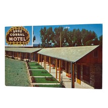 Postcard Dude Corral Motel Montrose Colorado Chrome Unposted - £5.33 GBP