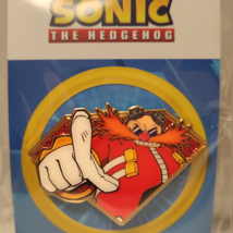 Sonic The Hedgehog Doctor Eggman Full Color Enamel Pin Official Sega Collectible - £11.38 GBP