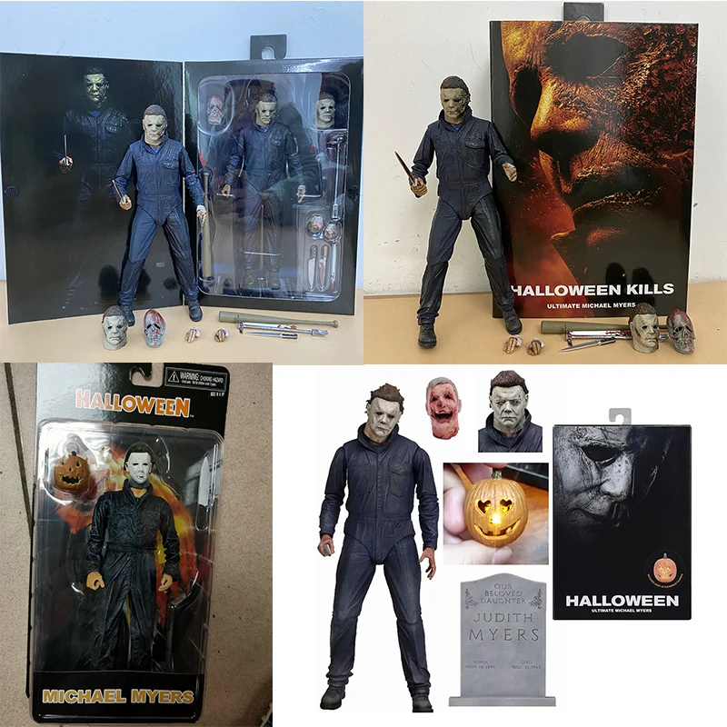 NECA Michael Myers Figure With LED Halloween Ultimate Action Figure Model Toys - £23.13 GBP+